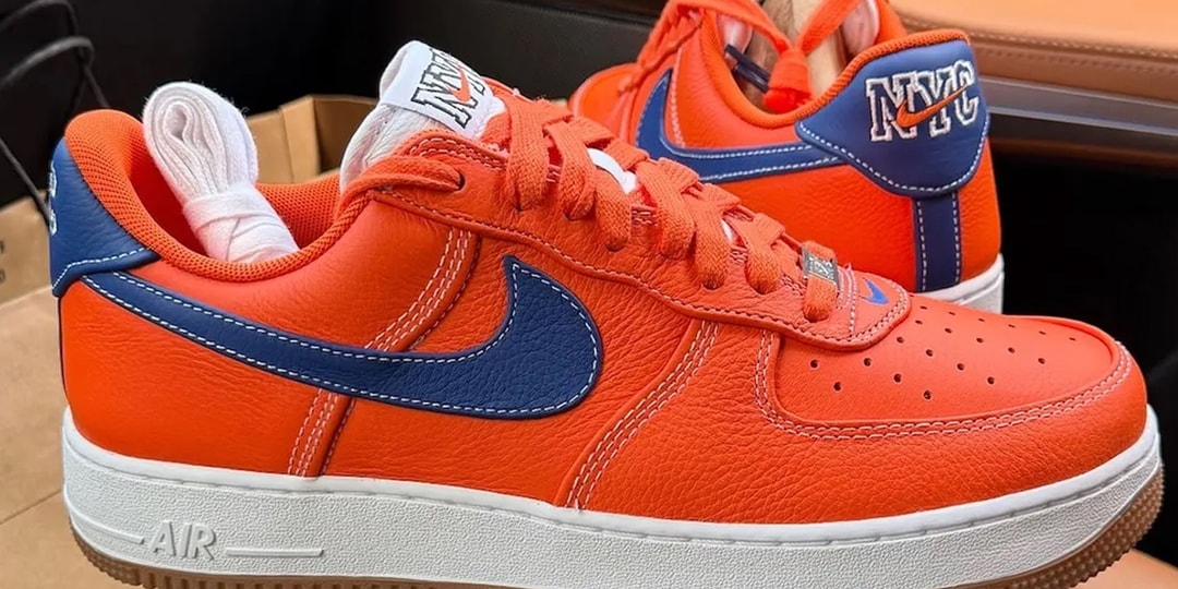 Nike Delivers a Surprise, Single-Store Drop for Its "Knicks" Air Force 1 Low