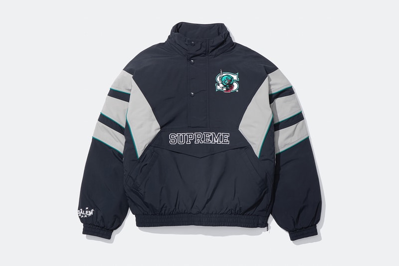 SALEM x Supreme Spring 2026 Collaboration lookbook release info american music artist group jack donoghue john holland meather marlatt chicago juke jacket hooded sweatshirt short sleeve top new era socks 