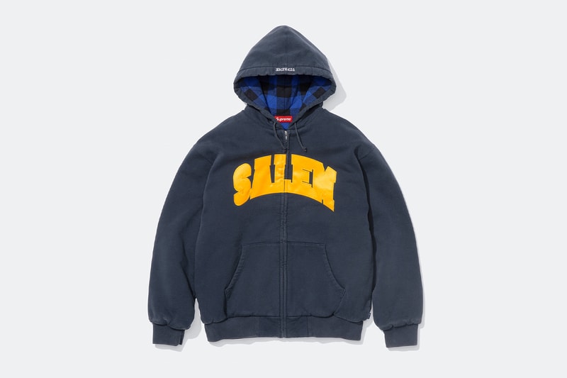 SALEM x Supreme Spring 2026 Collaboration lookbook release info american music artist group jack donoghue john holland meather marlatt chicago juke jacket hooded sweatshirt short sleeve top new era socks 