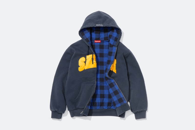 SALEM x Supreme Spring 2026 Collaboration lookbook release info american music artist group jack donoghue john holland meather marlatt chicago juke jacket hooded sweatshirt short sleeve top new era socks 