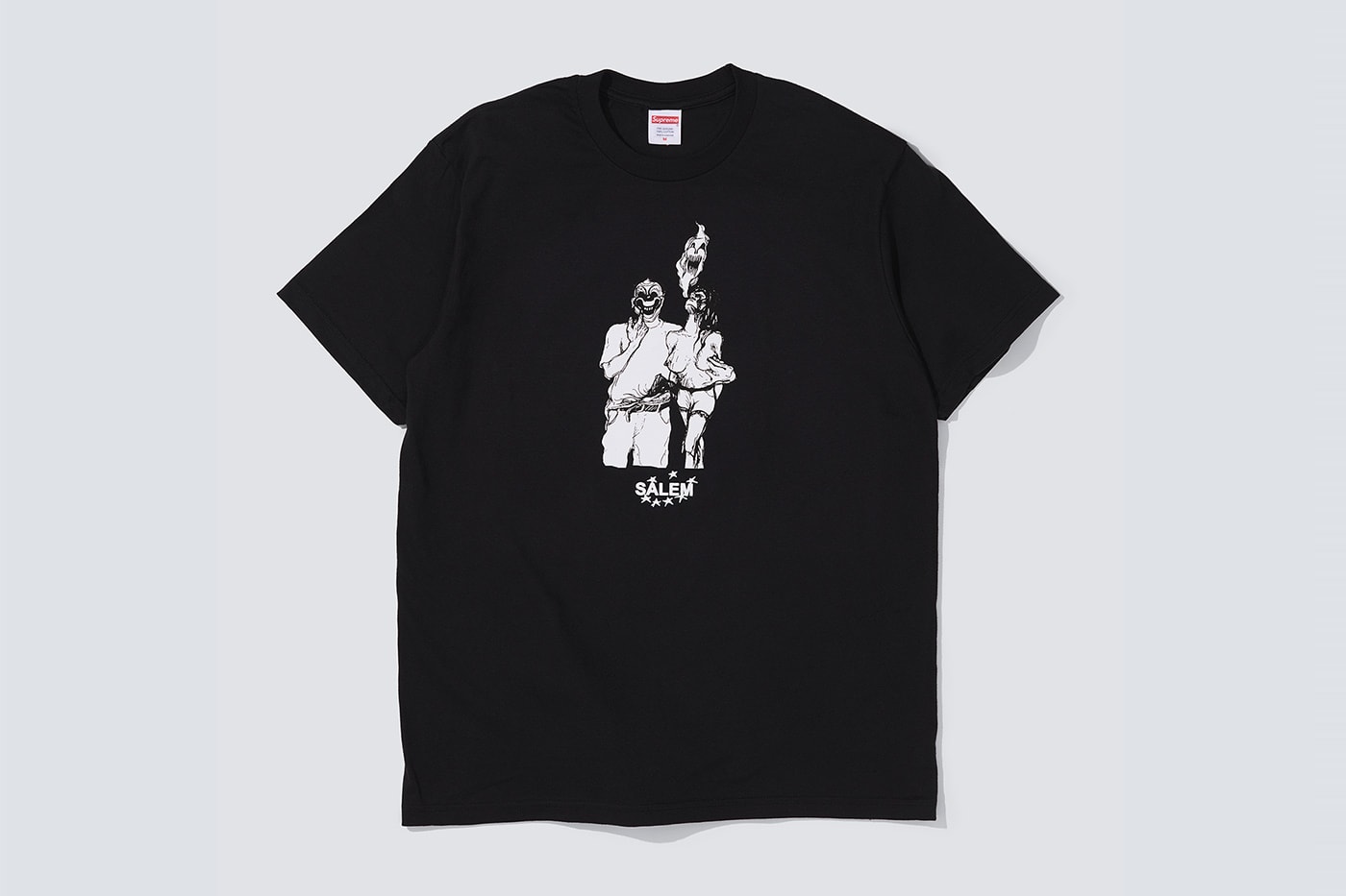 SALEM x Supreme Spring 2026 Collaboration lookbook release info american music artist group jack donoghue john holland meather marlatt chicago juke jacket hooded sweatshirt short sleeve top new era socks 