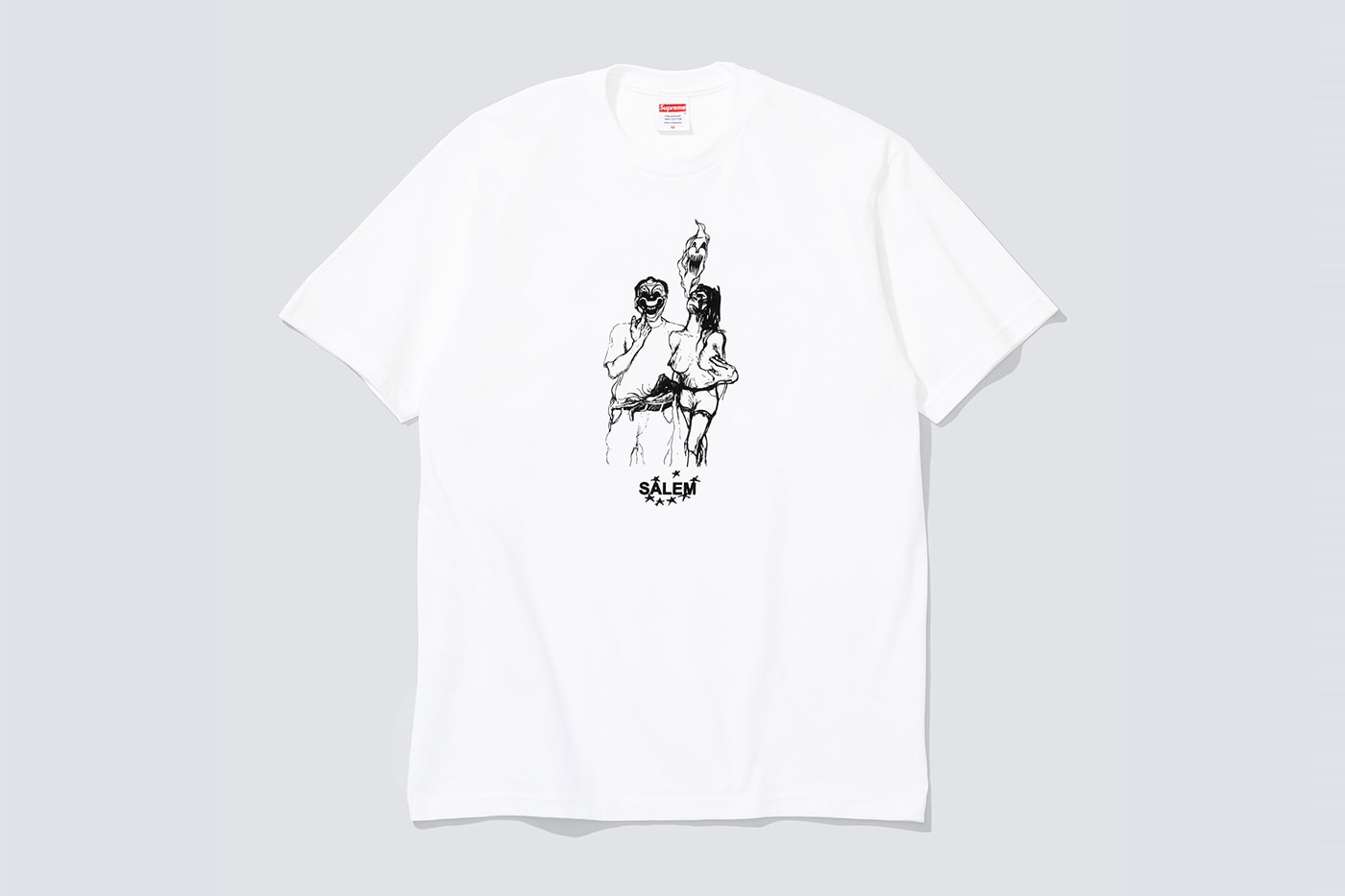 SALEM x Supreme Spring 2026 Collaboration lookbook release info american music artist group jack donoghue john holland meather marlatt chicago juke jacket hooded sweatshirt short sleeve top new era socks 
