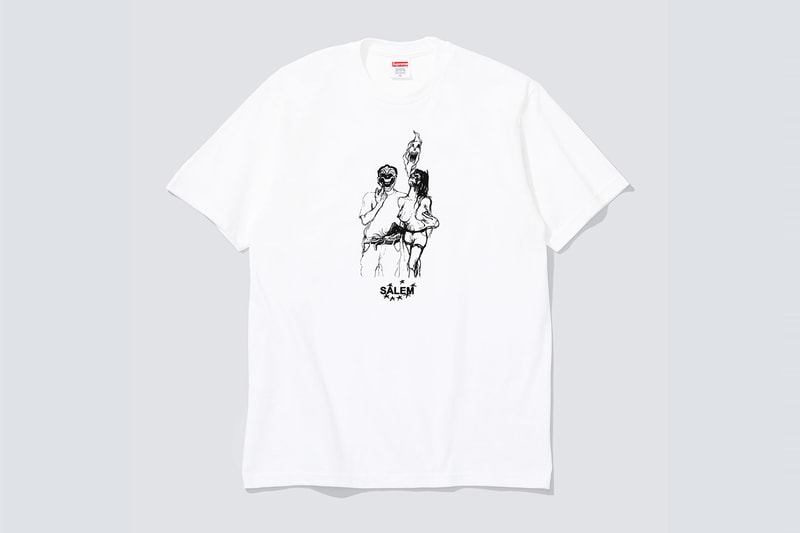 SALEM x Supreme Spring 2026 Collaboration lookbook release info american music artist group jack donoghue john holland meather marlatt chicago juke jacket hooded sweatshirt short sleeve top new era socks 