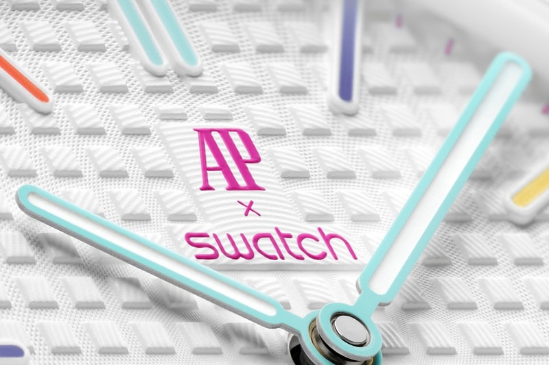 Swatch x Audemars Piguet Royal Pop Collaboration Release Info OTTO ROSSO/SSX03R100 HUIT BLANC/SSX03W100N GREEN EIGHT/SSX03G100N BLAUE ACHT/SSX03L101N  ORENJI HACHI/SSX03L103N LAN BA/SSX03L100N  OCHO NEGRO/SSX03W101N OTG ROZ/SSX03J100N