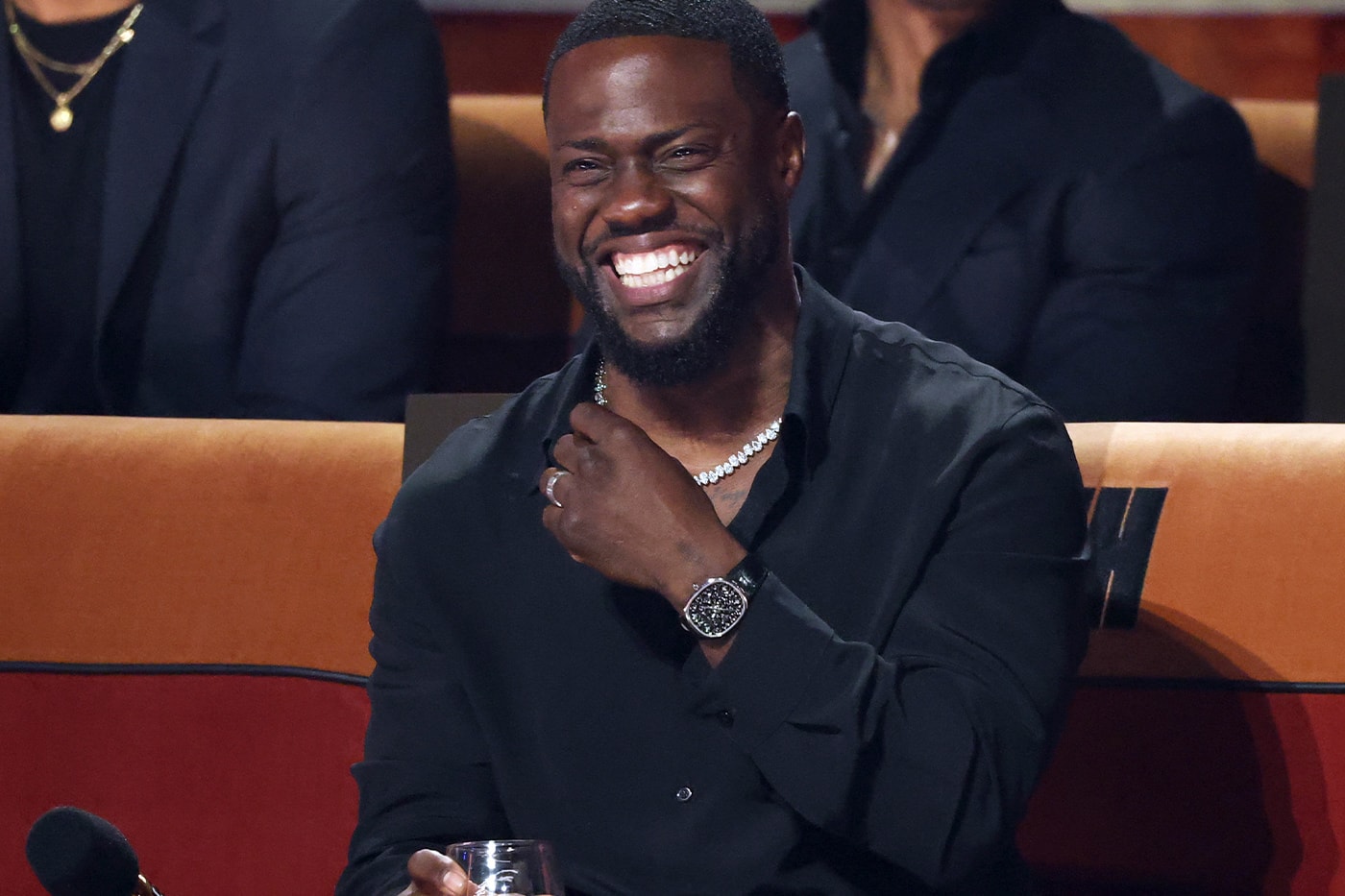 Wrist Check: Kevin Hart Survives His Netflix Roast in a Masterful Hand-Engraved Patek Philippe Golden Ellipse pp 
