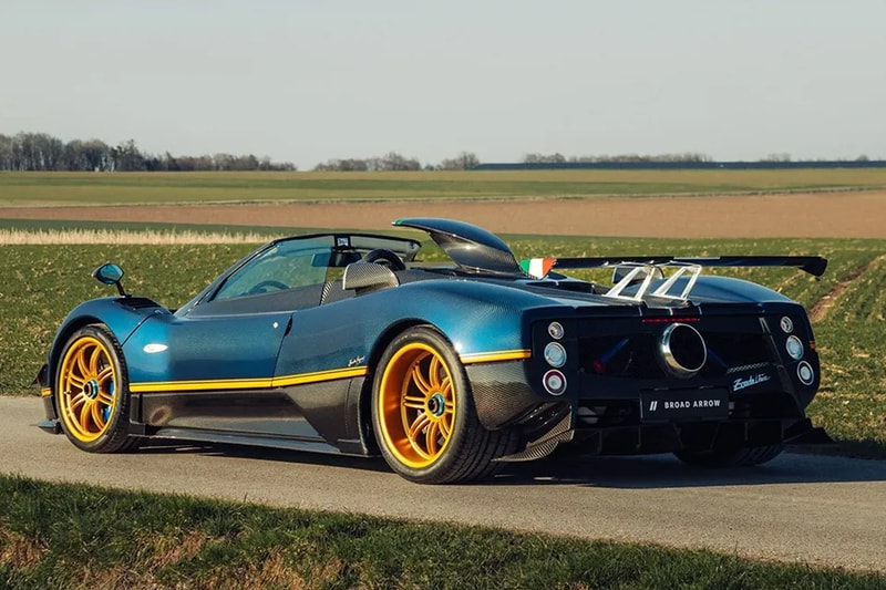 This 1-Of-1 Pagani Zonda Unica Features a Manual Gearbox and Could Fetch up to $14.2 Million USD at Auction