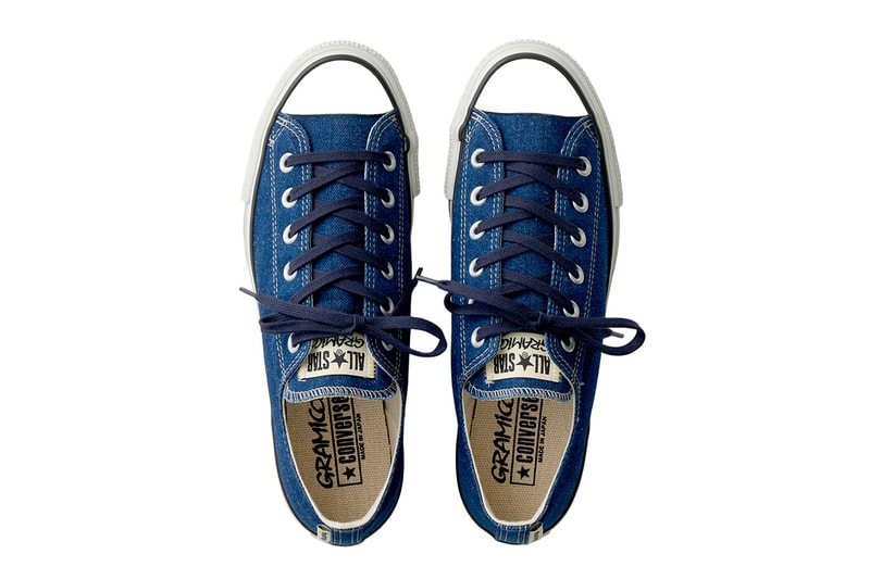 Converse x Gramicci All Star J Hemp Denim Ox Collaboration 31317930 Navy Release Info