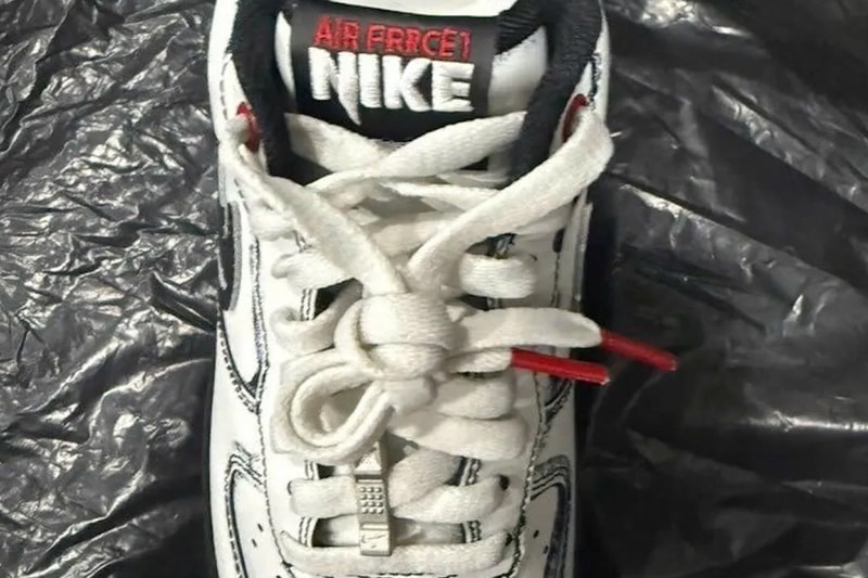 Nike Air Force 1 Low "Ghostface" Surfaces for Halloween 2026 first look scream franchise