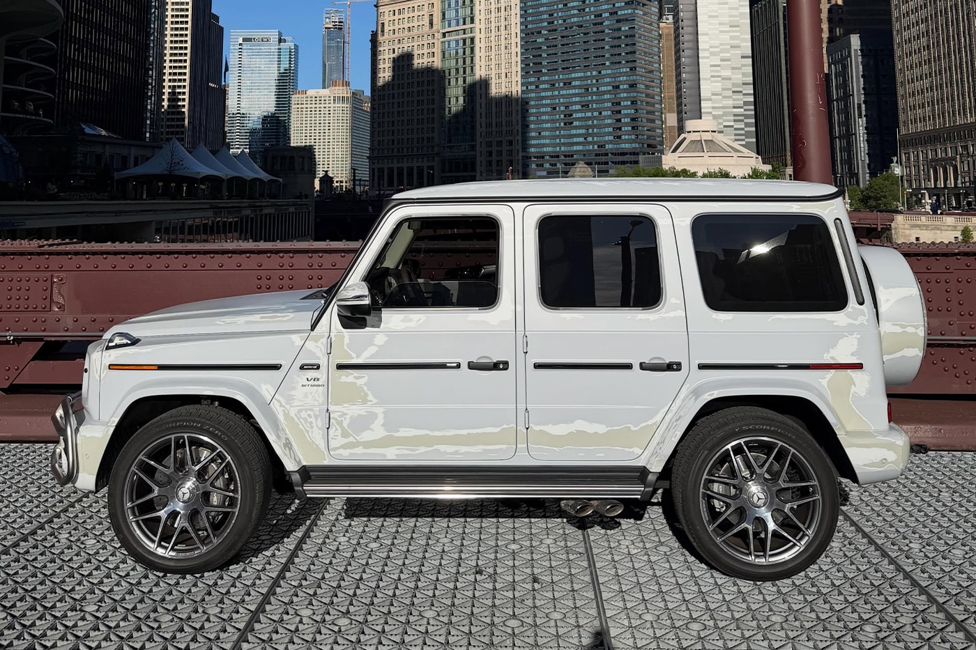 Closer Look at the Late Virgil Abloh's 1-of-1 Mercedes G63 AMG lart de lautomobile 