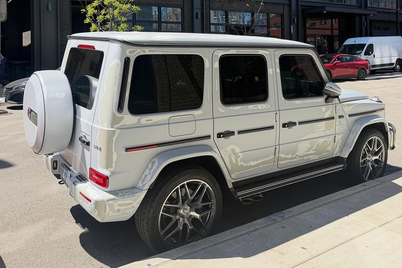 Closer Look at the Late Virgil Abloh's 1-of-1 Mercedes G63 AMG lart de lautomobile 
