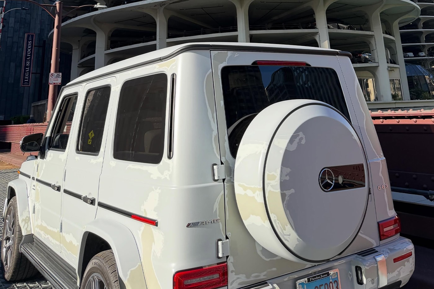 Closer Look at the Late Virgil Abloh's 1-of-1 Mercedes G63 AMG lart de lautomobile 