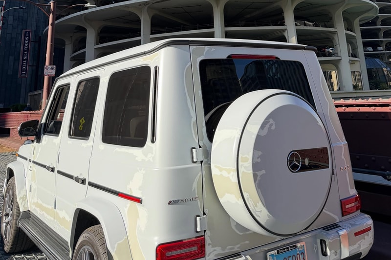 Closer Look at the Late Virgil Abloh's 1-of-1 Mercedes G63 AMG lart de lautomobile 
