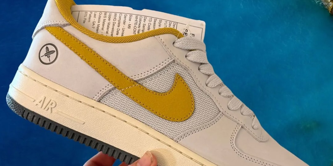 An Early Look at Yuto Horigome's Nike SB Air Force 1 Low Sample