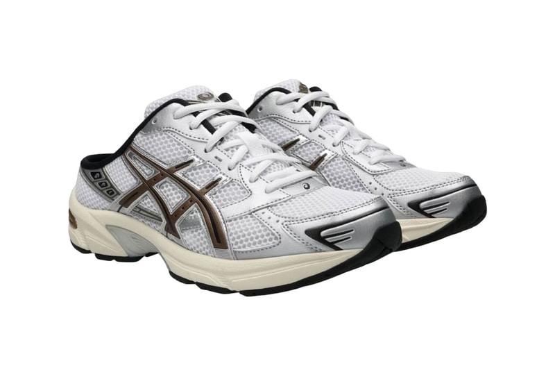 ASICS GEL 1130 Mule Black silver Silver Silver Brown 1203B048-001 1203B048-101 1203B048-020 Official Images