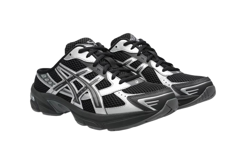 ASICS GEL 1130 Mule Black silver Silver Silver Brown 1203B048-001 1203B048-101 1203B048-020 Official Images