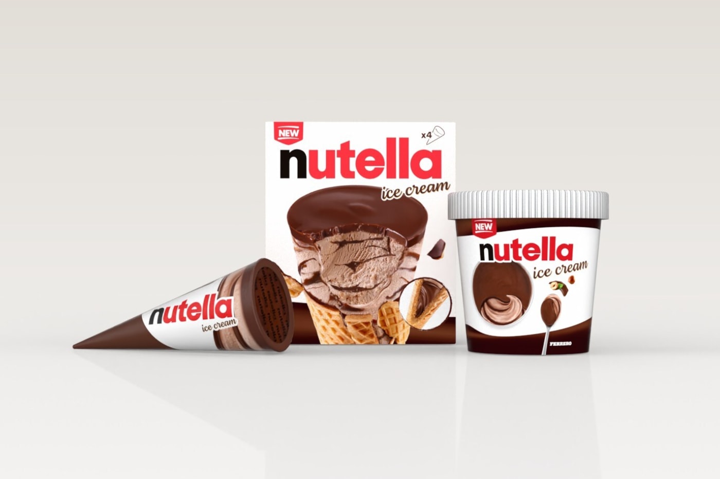 Nutella Ice Cream Announcement Release Info