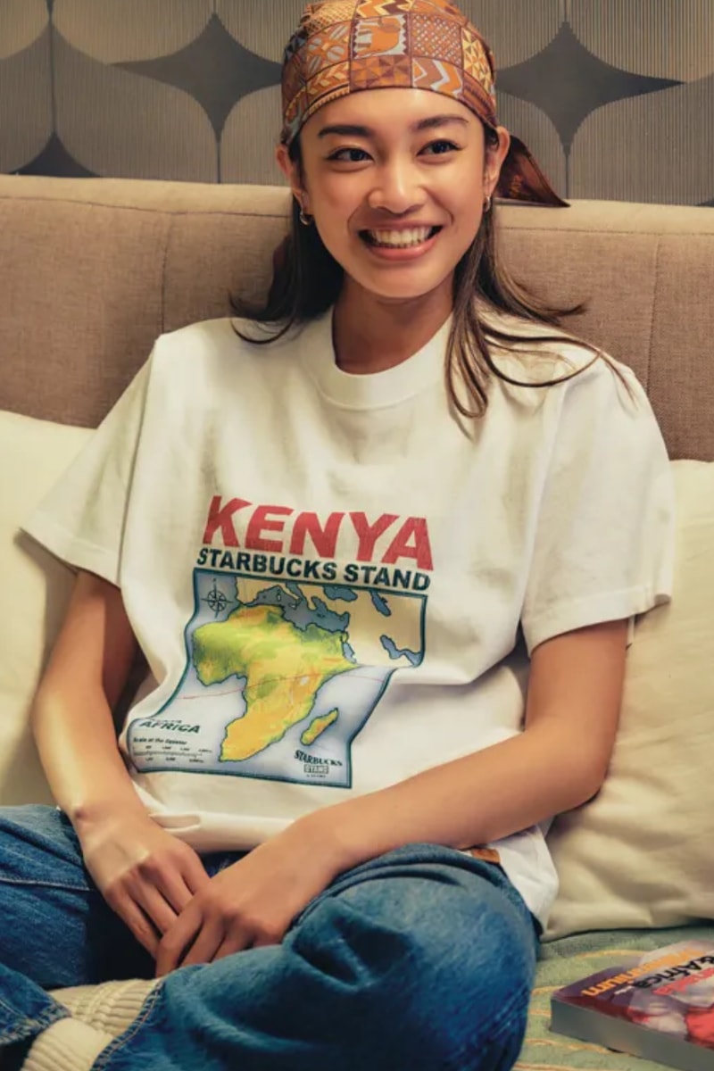 STARBUCKS STAND by BEAMS New Seasonal Collection kenya inspired Release Info