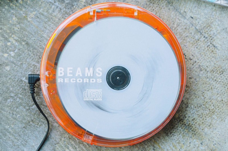 BEAMS Records 全新 Portable CD Player：一秒帶你回到類比黃金年代