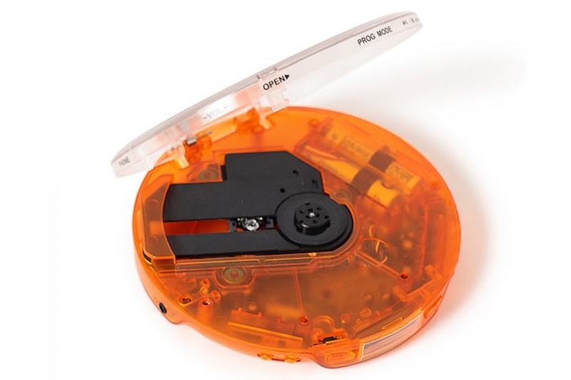 BEAMS RECORDS Portable CD Player Orange Release Info