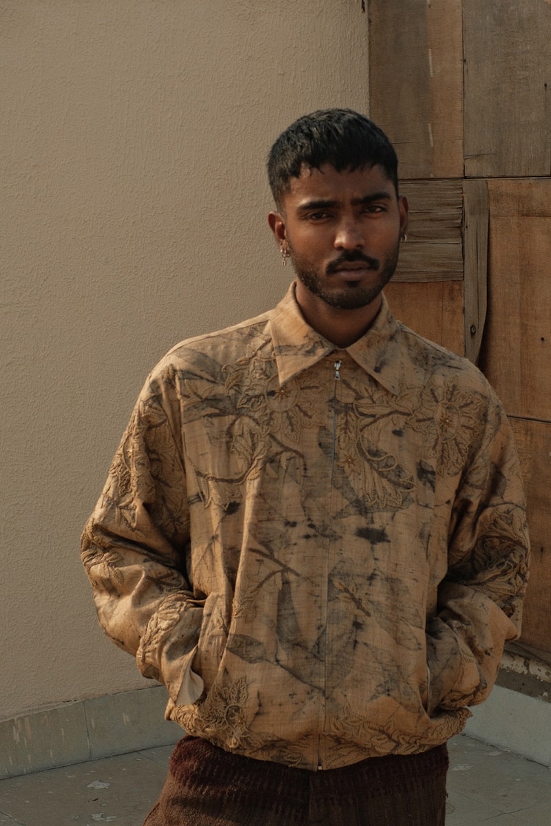 Kartik Research Drops 15 One-Of-A-Kind Chintz Jackets in Collaboration With Dover Street Market London new dehli upcycling archival