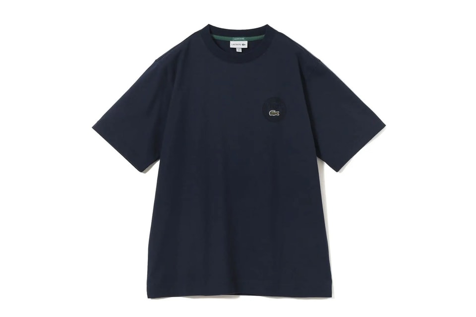 Lacoste x BEAMS Exclusive 50th Anniversary T-Shirt | Hypebeast