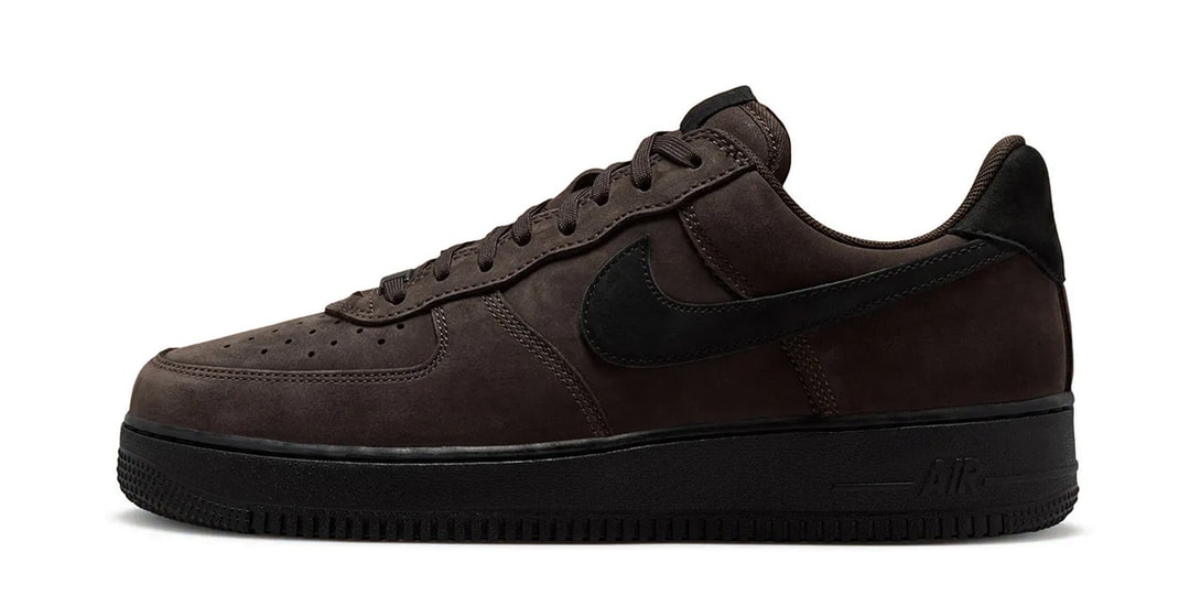 Nike Elevates the Air Force 1 Low With a Premium "Black Tea" Colorway
