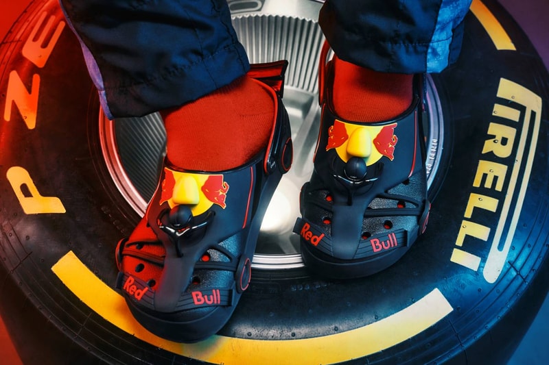 Oracle Red Bull Racing Crocs crocband clog classic runner Collaboration collection 212707 213087 Release Info