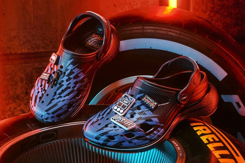 Oracle Red Bull Racing Crocs crocband clog classic runner Collaboration collection 212707 213087 Release Info