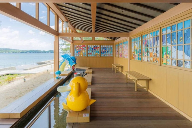 Wakura Pokémon Footbath Japan Info opening details announcement