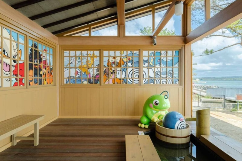 Wakura Pokémon Footbath Japan Info opening details announcement