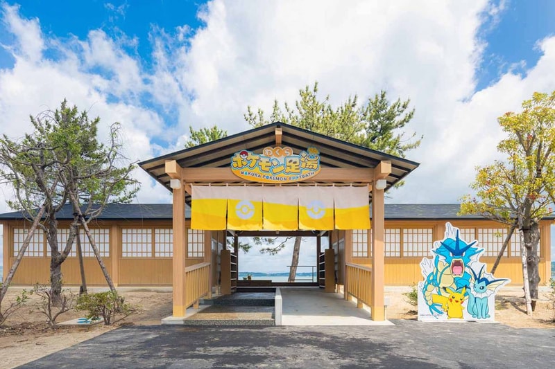Wakura Pokémon Footbath Japan Info opening details announcement