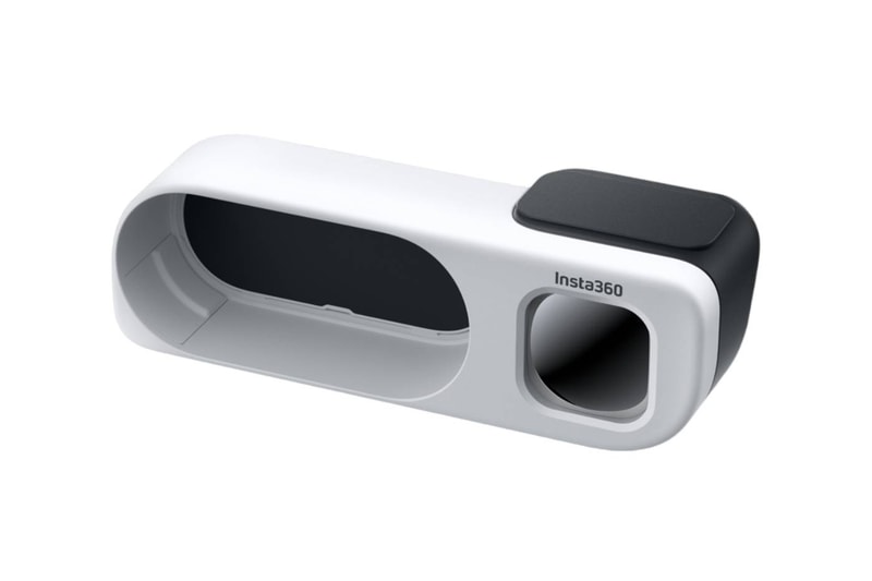 Insta360 Retro Viewfinder accessory mounted on GO 3S action camera in retro waist-level housing