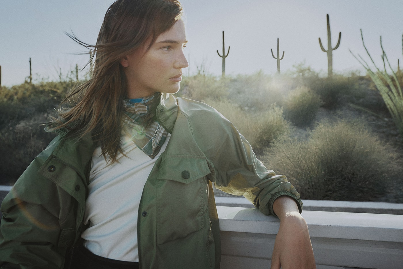 Moncler Grenoble Heads to Tucson Mountain Park for a Rugged SS26 Collection