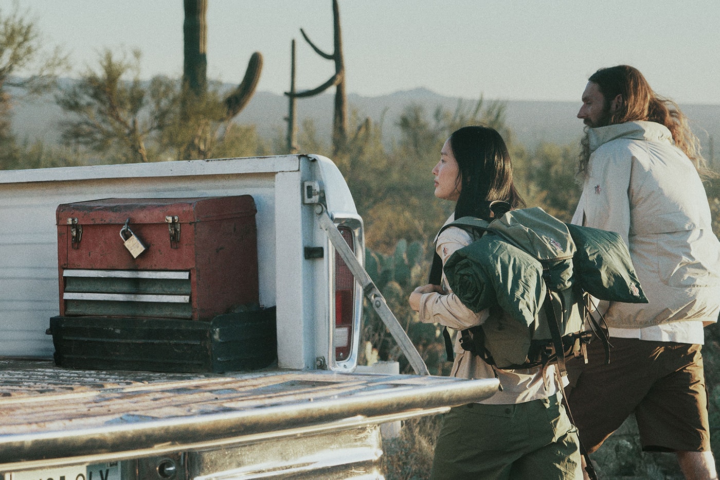 Moncler Grenoble Heads to Tucson Mountain Park for a Rugged SS26 Collection