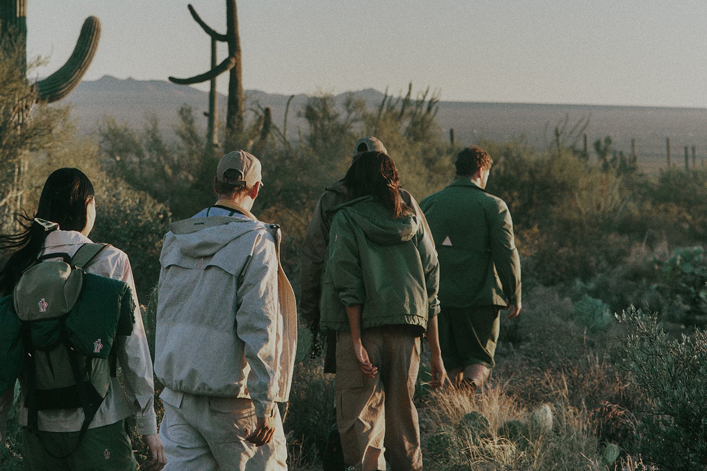 Moncler Grenoble Heads to Tucson Mountain Park for a Rugged SS26 Collection