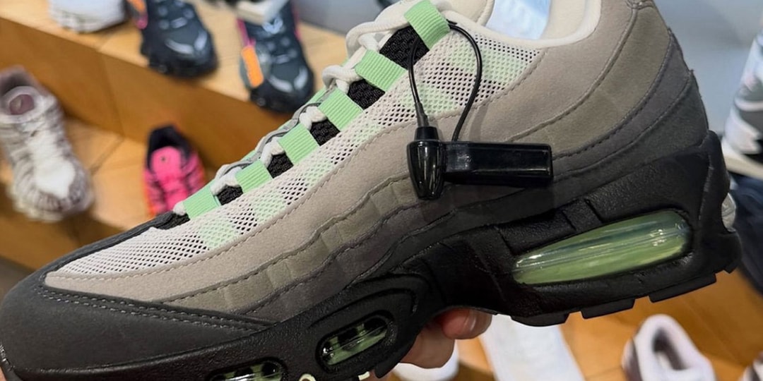 Nike Upgrades the Air Max 95 "Fresh Mint" With Big Bubble Tooling