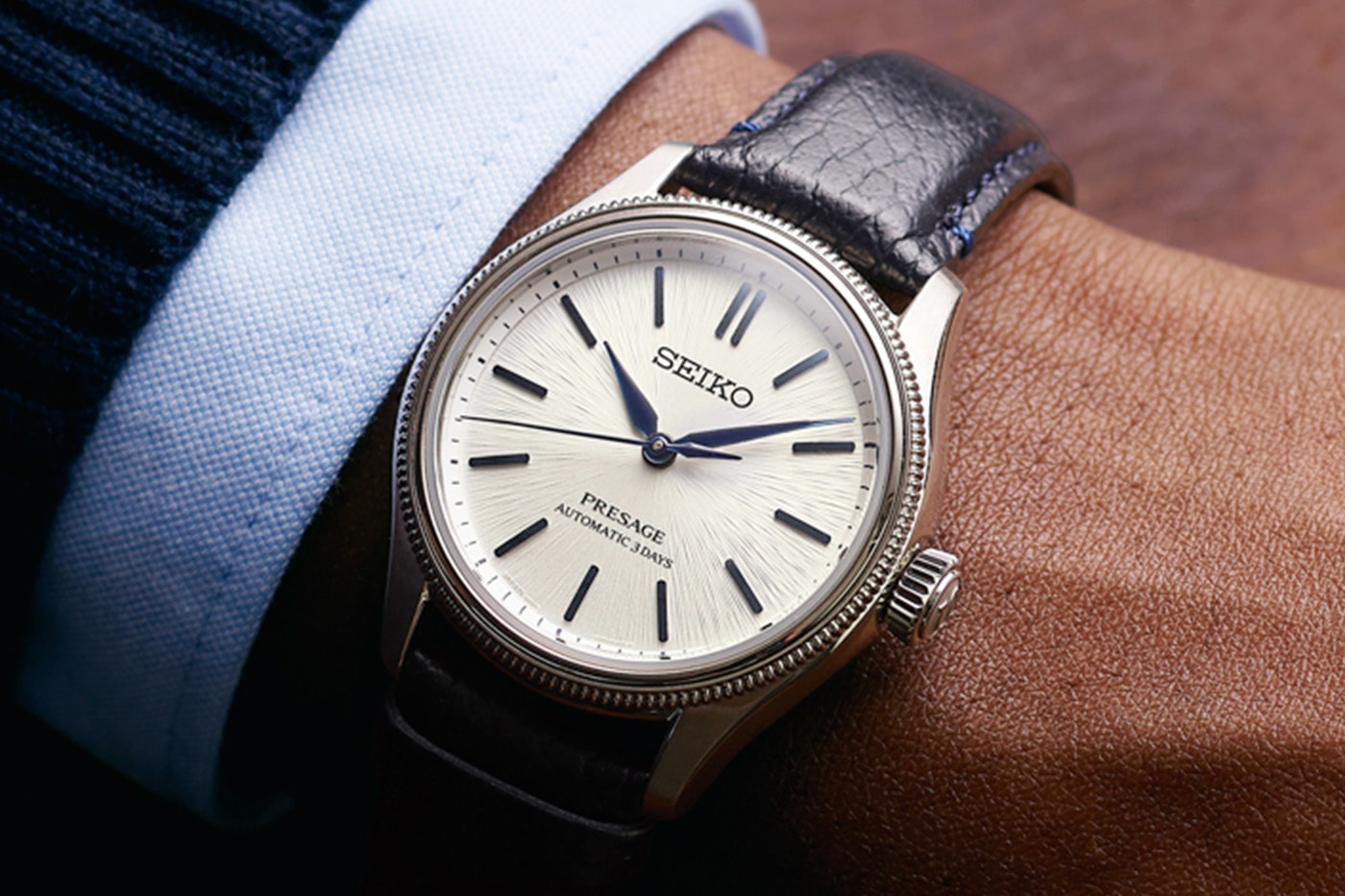 Seiko’s Presage “Shiro‑neri” Model Joins Its 145th Anniversary Lineup