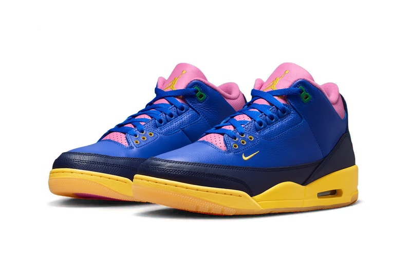 Air Jordan 3 "Brazil" Racer Blue/Blue Void-Varsity Maize-Lucky Green IV4871-400 jordan brand nike swoosh