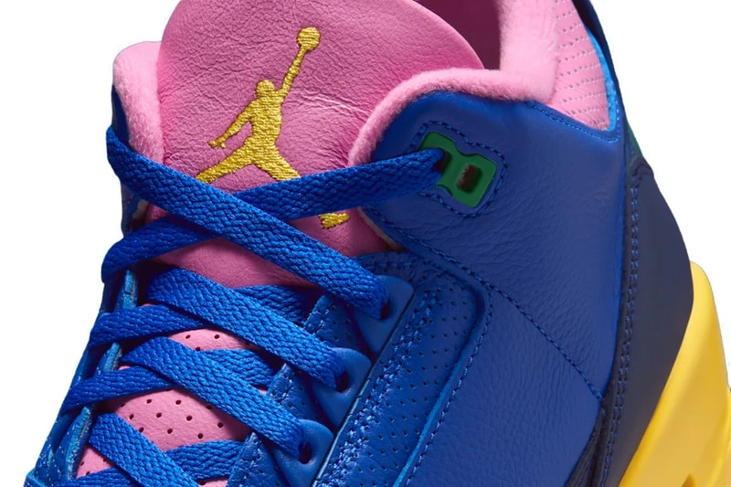 Air Jordan 3 "Brazil" Racer Blue/Blue Void-Varsity Maize-Lucky Green IV4871-400 jordan brand nike swoosh