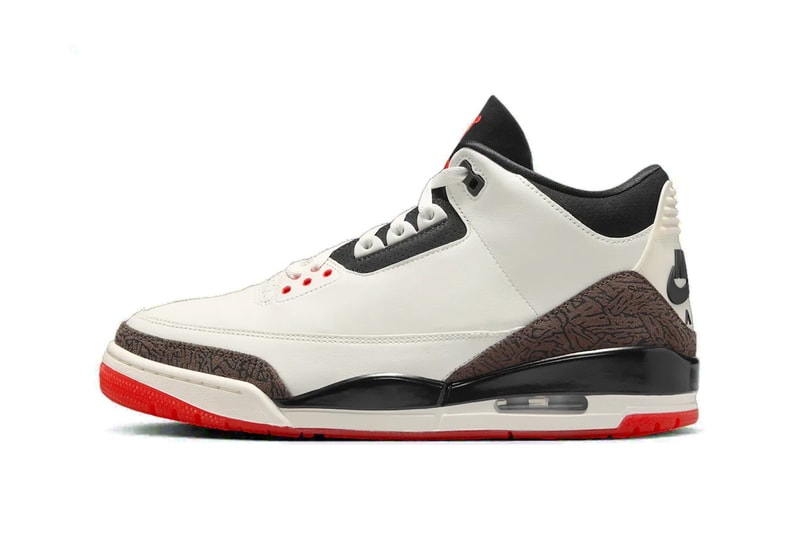 Air Jordan 3 "World's Best Dad" Sail/University Red-Pale Ivory-Black