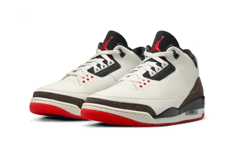 Air Jordan 3 "World's Best Dad" Sail/University Red-Pale Ivory-Black