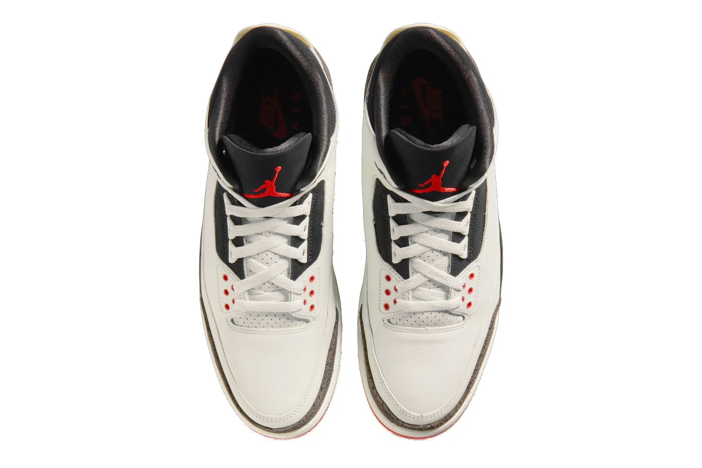 Air Jordan 3 "World's Best Dad" Sail/University Red-Pale Ivory-Black