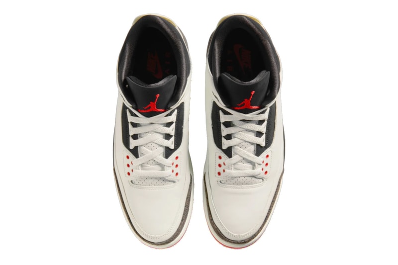Air Jordan 3 "World's Best Dad" Sail/University Red-Pale Ivory-Black