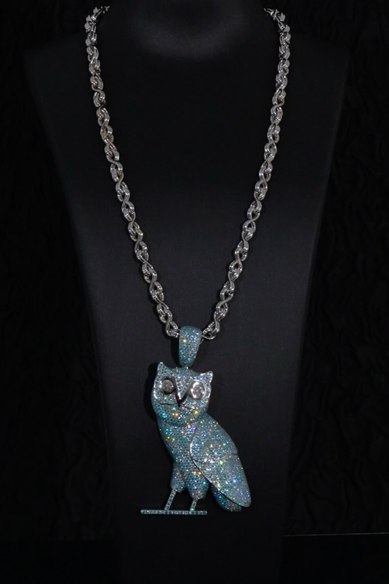 Drake Commemorates the 'ICEMAN' Era With Custom Alex Moss Diamond Pendants 