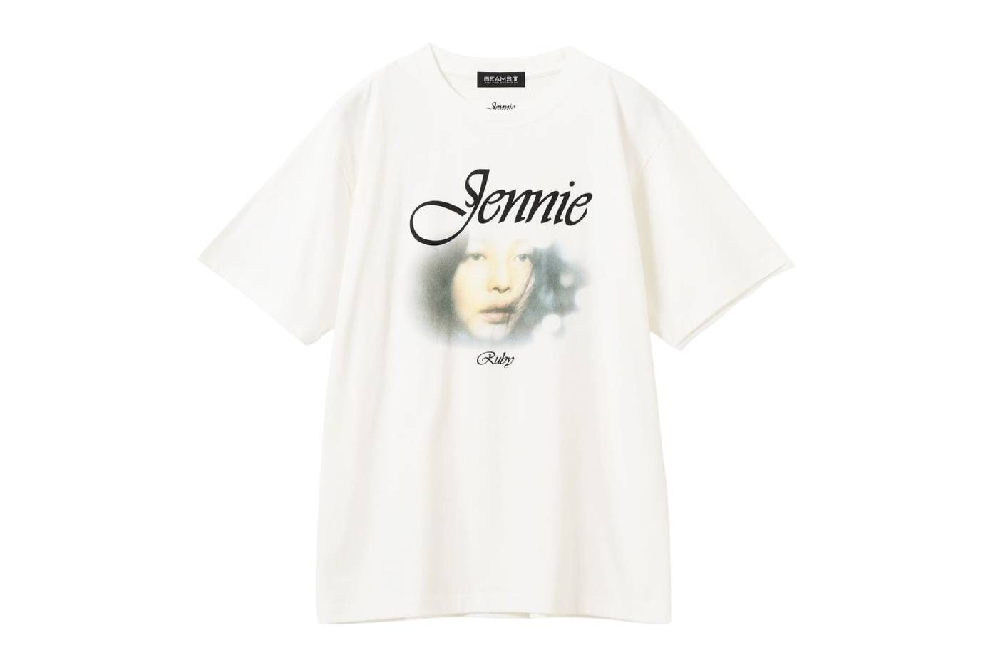 BEAMS T JENNIE Photo T shirt Collaboration collection Release Info