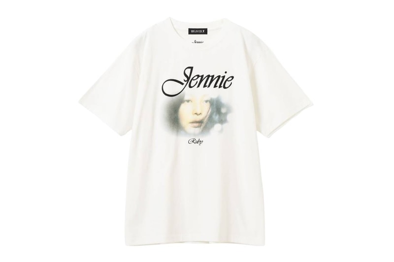 BEAMS T JENNIE Photo T shirt Collaboration collection Release Info
