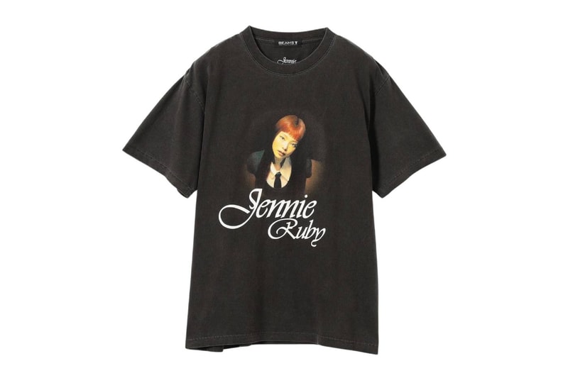 BEAMS T JENNIE Photo T shirt Collaboration collection Release Info