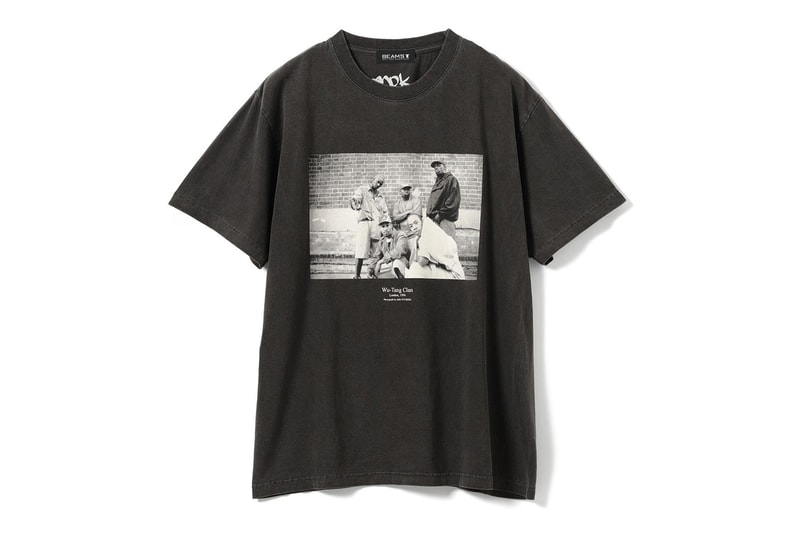 BEAMS T Wu Tang Clan Photo T-Shirt Collection Release Info