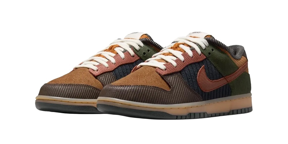 Nike's Dunk Low Retro Premium "Light British Tan Corduroy" Is All Texture, No Noise