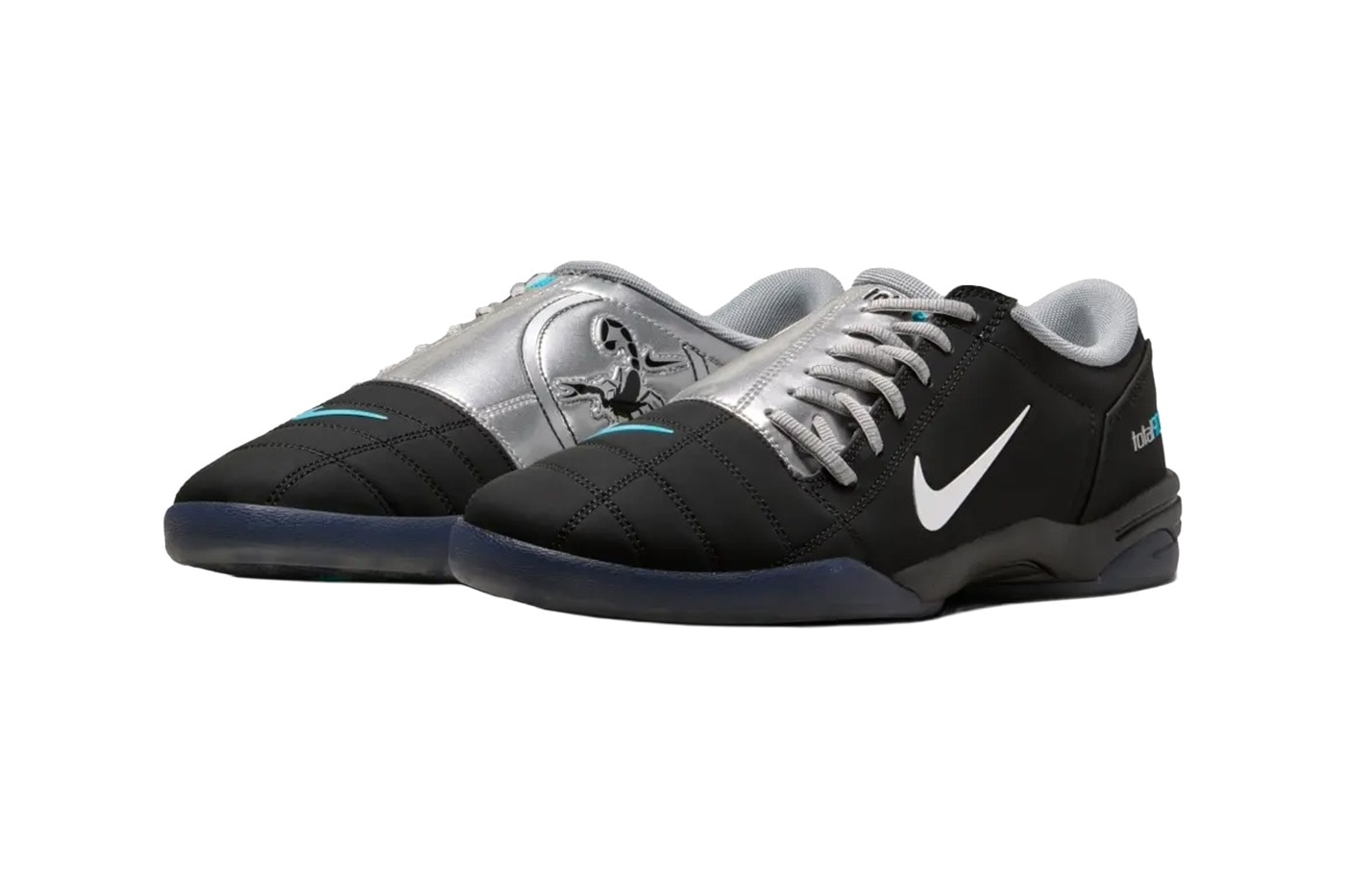 Nike Total 90 Black Gamma Blue Metallic Silver IQ7631-001 Official Images